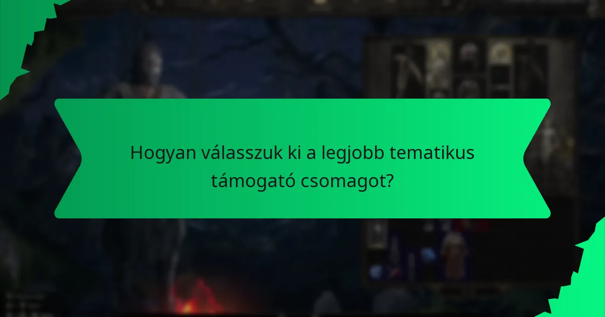 Milyen szerepet játszik a szín a tematikus támogató csomag bónuszokban?