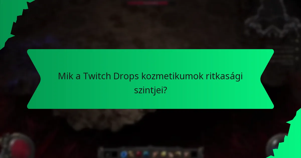 Milyen színválaszték áll rendelkezésre a Twitch Drops kozmetikumokhoz?
